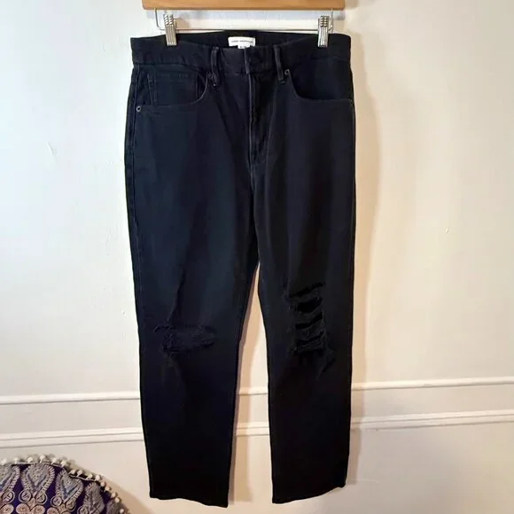 Good American Jeans in Size 6 In Color Black - Picture 2 of 9